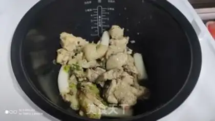 Make Chicken soup and hot rice step 6