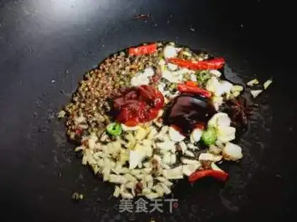 Make Spicy leather shrimp step 5