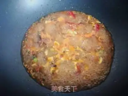 Make Spicy leather shrimp step 6