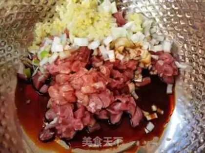 Make Bean buns step 1