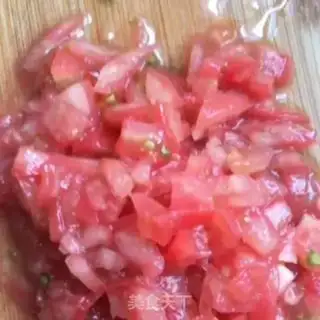 Make Tomato egg varnish step 1