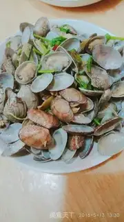 Make Fry clams step 7