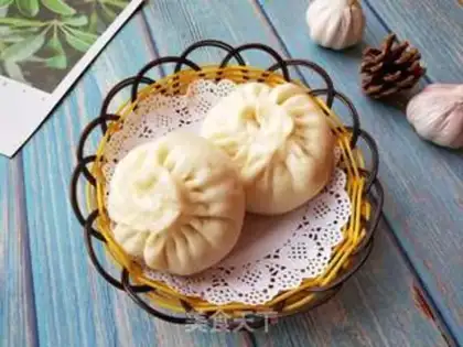Make Bean buns step 6