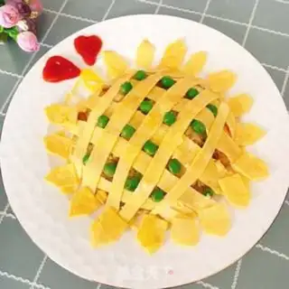 Make Sunflower omelet step 10