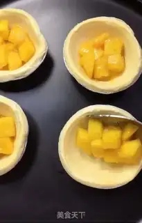 Make Mango soufflé step 1