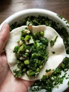 Make A tofu meat bag step 4