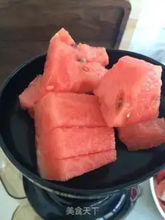 Make Fresh watermelon juice step 2
