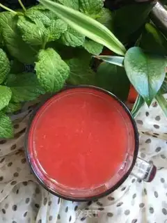 Make Fresh watermelon juice step 6