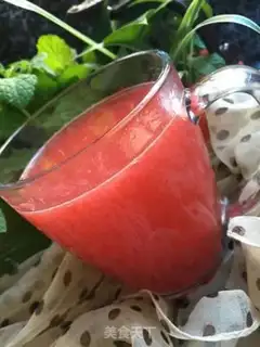 Make Fresh watermelon juice step 7