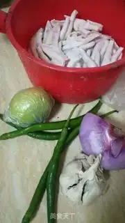 Make Net lemon chicken claw step 0