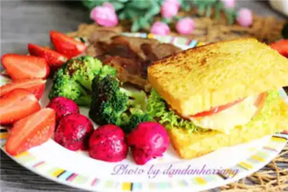 Make ♪ Qin Qin sandwich ♪ step 8