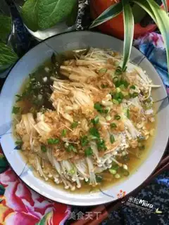 Make Garlic golden mushrooms step 10