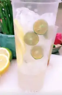 Make Orange lemon tea step 2
