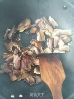 Make Four seasons of bean meat step 4