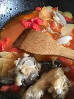 Make Tomato and potatoes and margarita step 11