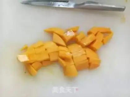 Make Summer mango juice step 1