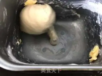 Make Butter sugar bread step 1