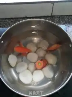 Make Big cabbage tacoball soup step 2