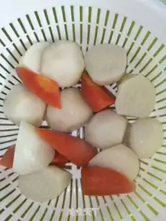 Make Big cabbage tacoball soup step 3