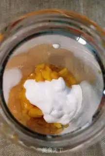 Make Mango ice cream step 1