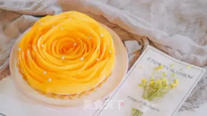 Make The mango blossoms of Brownita step 21