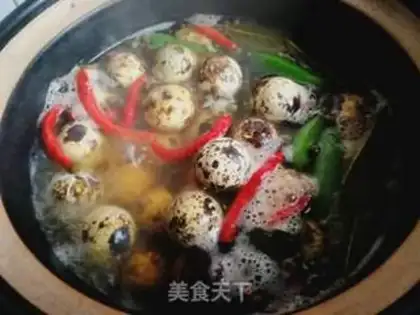 Make The halogenated quail egg step 6