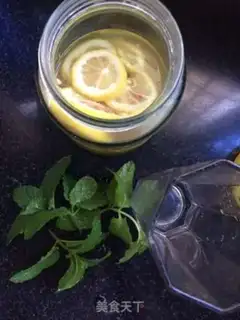 Make Lemon mint step 1