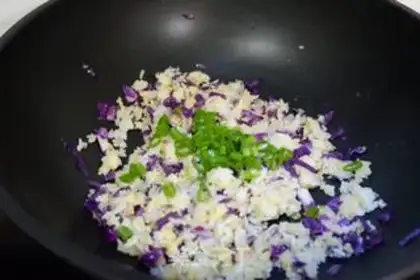 Make Blonde blue, two meters of rice step 6