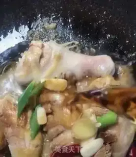 Make Coke chicken leg step 3
