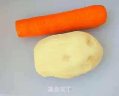 Make Carrot potato loaf step 0
