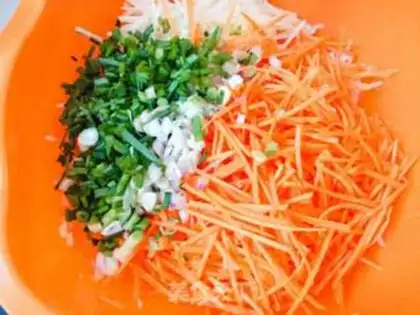 Make Carrot potato loaf step 1