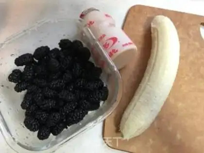 Make Smoky banana juice step 2