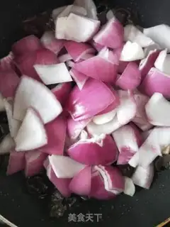 Make Onion fried wood step 5