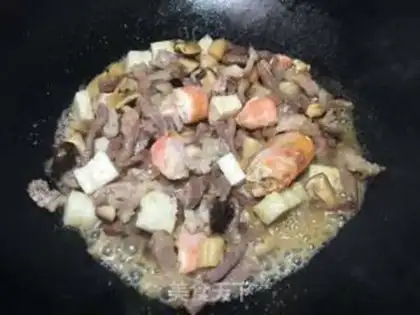 Make Cook the powder dry step 3