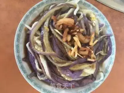 Make The cold hand tore the eggplant step 4