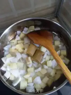 Make Curry potatoes step 3