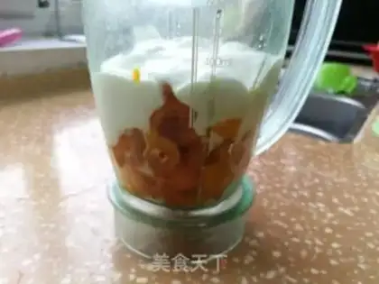 Make Mango yogurt shake step 3