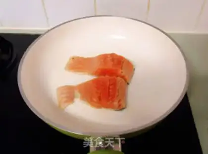 Make Red-headed salmon step 2