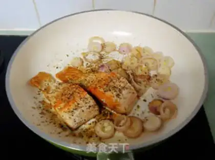 Make Red-headed salmon step 5