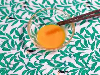 Make Cod egg yolk noodles step 3