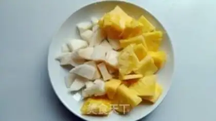 Make Pineapple juice step 2