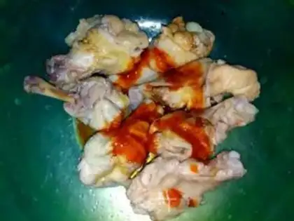Make Barbecue fried wings step 3