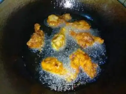 Make Barbecue fried wings step 7