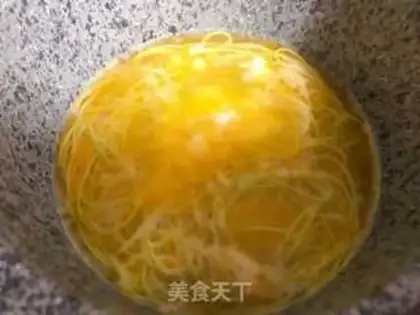 Make Cod egg yolk noodles step 9