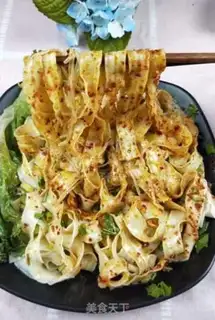 Make Oily noodles step 6