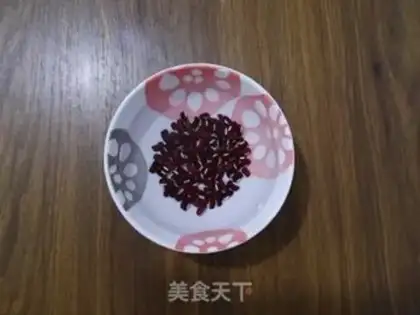 Make Red-treed baby rice congee step 1