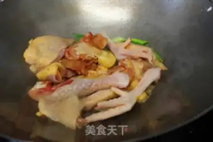 Make Potato chicken step 2