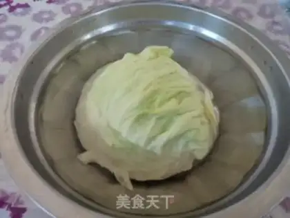 Make The cabbage step 1