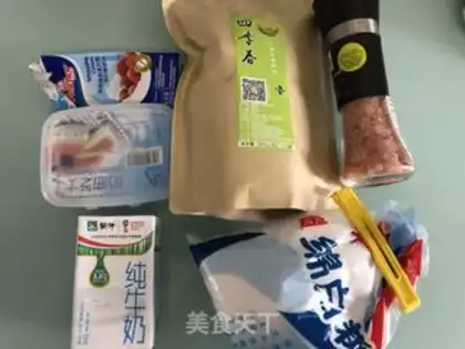 Make Net milk and tea step 0