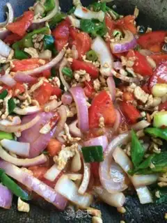 Make Fish, pork and eggplant step 8